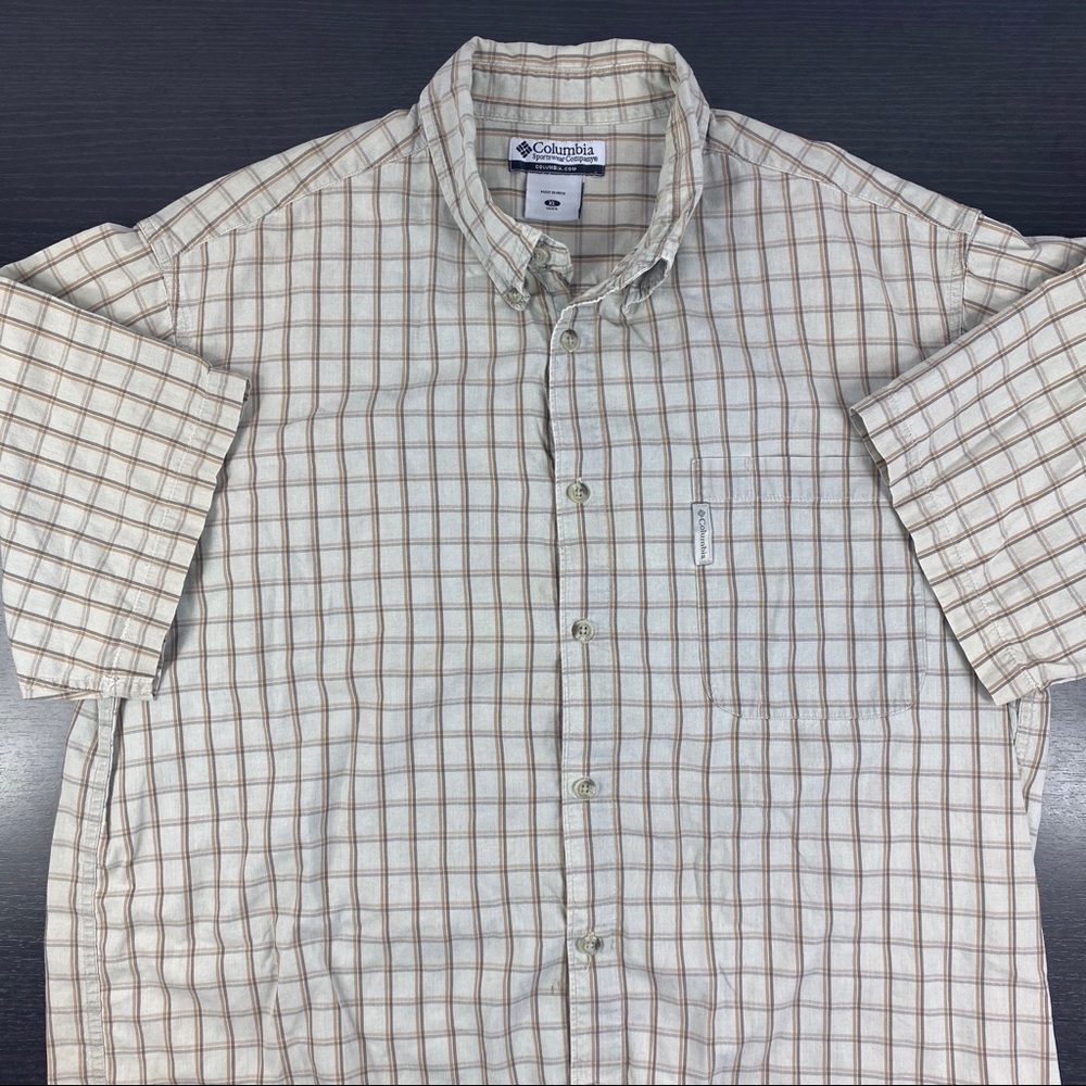 Columbia XL sport wear outdoor button front shirt